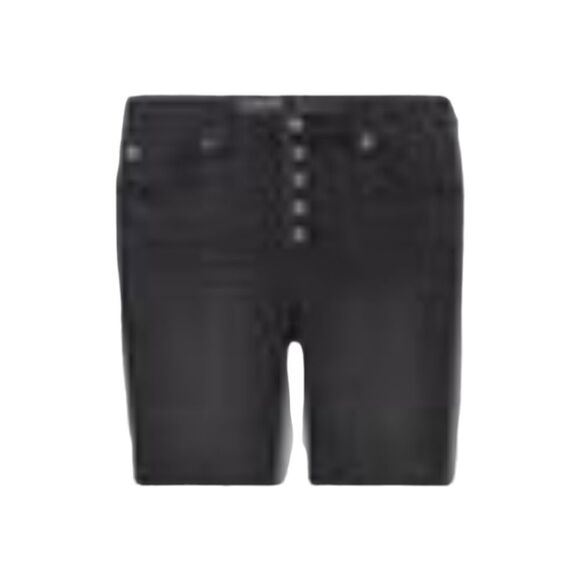 TORRID 8" Black Bombshell Bermuda Premium Stretch High Rise Short Size 24 - Picture 8 of 15